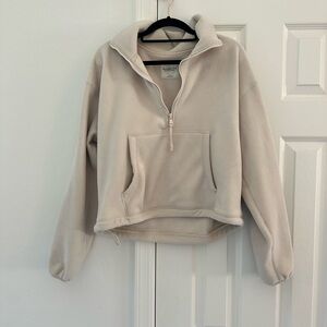 Abercrombie fleece quarter zip
